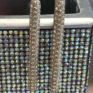 Gold Toned Sparkly Earrings